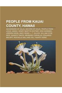 People from Kauai County, Hawaii