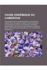 Faune Endemique Du Cameroun