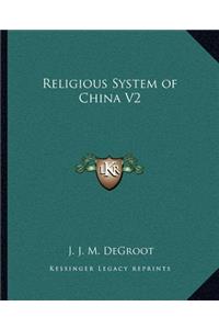 Religious System of China V2