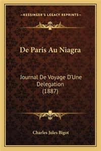 De Paris Au Niagra