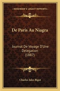 de Paris Au Niagra