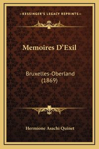 Memoires D'Exil