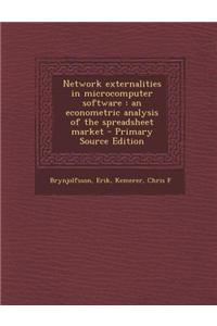 Network Externalities in Microcomputer Software