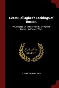Sears Gallagher's Etchings of Boston