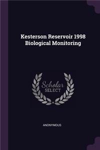 Kesterson Reservoir 1998 Biological Monitoring