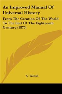 Improved Manual Of Universal History