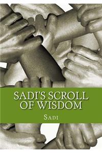 Sadi's Scroll of Wisdom