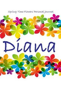 Spring Time Flowers Personal Journal - Diana