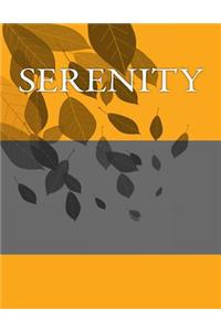 Serenity: Personalized Journals - Write In Books - Blank Books You Can Write In