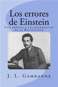 Los errores de Einstein