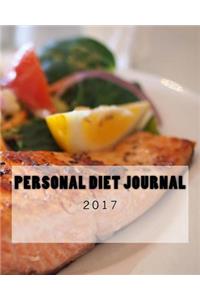 Personal Diet Journal 2017