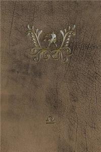 Monogram Libra Notebook