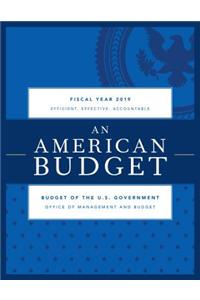 Budget of the United States Government, Fiscal Year 2019