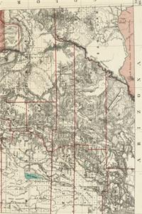 Utah Vintage Map Field Journal Notebook, 50 pages/25 sheets, 4x6