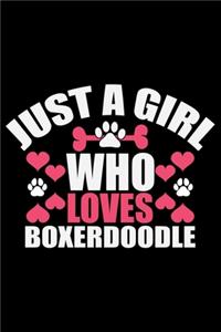 Just A Girl Who Loves Boxerdoodle