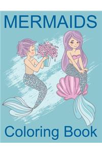 Mermaids Coloring Book