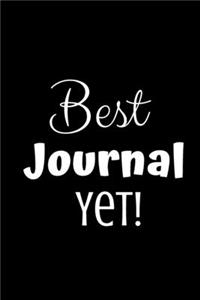 Best Journal Yet!