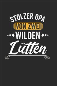Stolzer Opa Von Zwei Wilden Lütten