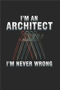 I'm Architect I'm never wrong