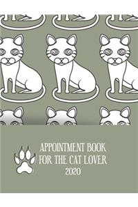 Appointment Diary 2020 For The Cat Lover