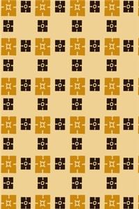 2020 Daily Planner Egyptian Pattern Tan Camel Brown 388 Pages