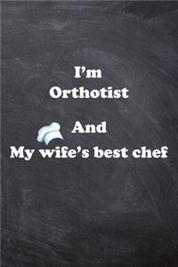 I am Orthotist And my Wife Best Cook Journal