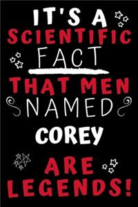 It's A Scientific Fact That Men Named Corey Are Legends!