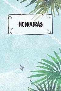 Honduras: Ruled Travel Diary Notebook or Journey Journal - Lined Trip Pocketbook for Men and Women with Lines