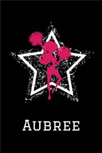 Aubree Cheerleading Notebook
