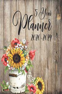 5 Year Planner 2020-2024