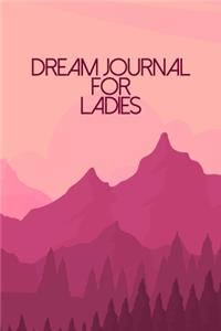 Dream Journal For Ladies