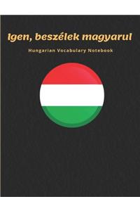 Hungarian Vocabulary Notebook