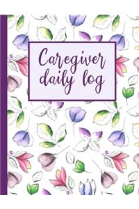 Caregiver Daily Log