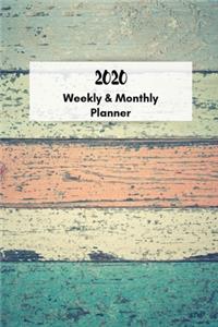 2020 Weekly & Monthly Planner