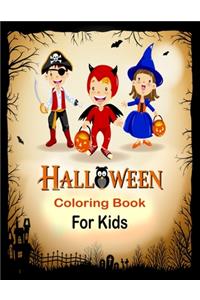 Halloween Coloring Book for Kids