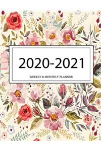 2020 - 2021 Weekly And Monthly Planner