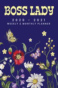 Boss Lady 2020 - 2021 Weekly & Monthly Planner