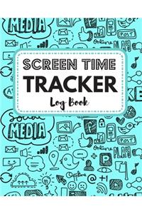 Screen Time Tracker Log Book