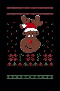 Christmas Reindeer Notebook