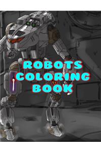 Robots Coloring Book