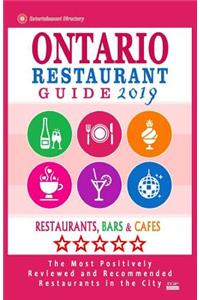 Ontario Restaurant Guide 2019