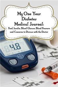 My One-Year Diabetes Medical Journal