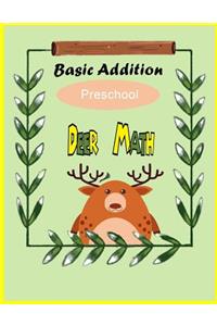 Deer Math Basic addition Preschool