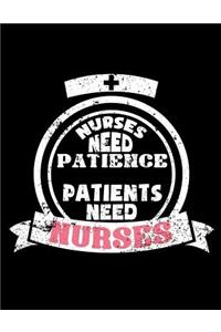 Nurses Need Patience Patients Need Nurses