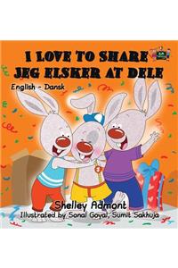 I Love to Share Jeg elsker at dele