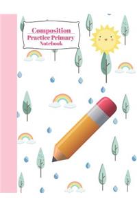 Composition Practice Primary Notebook