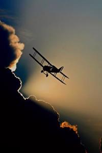 Biplane Silhouette