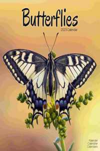 Butterflies 2023 Wall Calendar