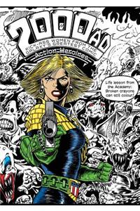 2000AD Action Heroines Colouring Book