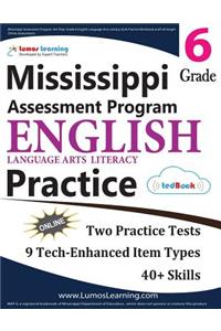 Mississippi Assessment Program Test Prep: Grade 6 English Language Arts Literacy (Ela) Practice Workbook and Full-Length Online Assessments: Map Study Guide
